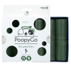 Sacs à déjections PoopyGo 120 unités Eco friendly - Parfum Lavande