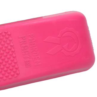 Brosse de Pansage Paardenpraat Rose M pour Cheval