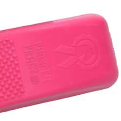 Brosse de Pansage Paardenpraat Rose M pour Cheval