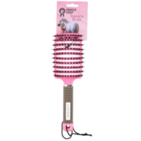 Paardenpraat Horse Supreme Brosse Rose | Professionnel