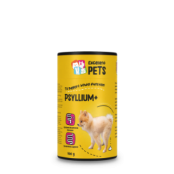Fibres naturelles pour une digestion optimale - Excellent Pets Chien Psyllium+ 100 g