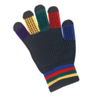 Gants d'équitation Magic Grippy Rainbow Kids: Adhérence et Couleurs Fun