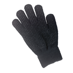 Gant Magique Grippy Noir Enfants - Poignée sûre pour petits cavaliers