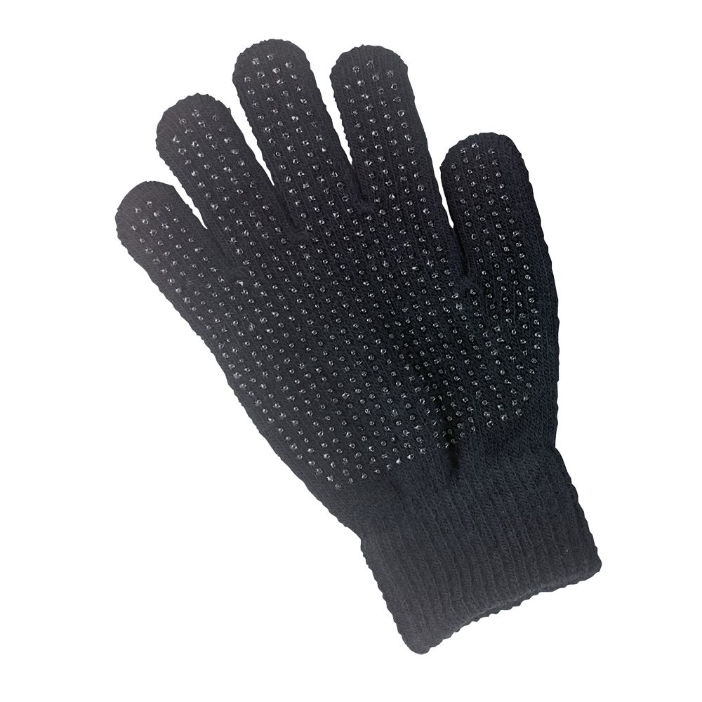 Gant Magique Grippy Noir Enfants - Poignée sûre pour petits cavaliers