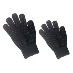 Gant Magique Grippy Noir Enfants - Poignée sûre pour petits cavaliers
