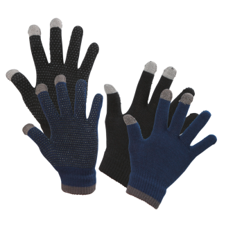 Gant d'équitation Magic Touch Noir 1taille4tous | Professionnel