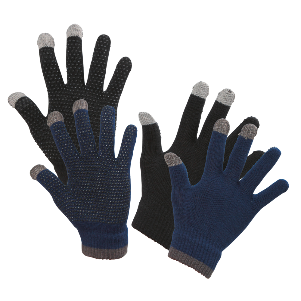 Gant d'équitation Magic Touch Noir 1taille4tous | Professionnel