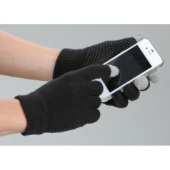Gant d'équitation Magic Touch Noir 1taille4tous | Professionnel