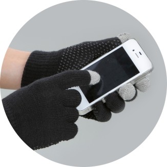 Gant d'équitation Magic Touch Noir 1taille4tous | Professionnel