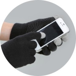 Gants d'équitation Magic Touch Noir - Confort et style pour tous !