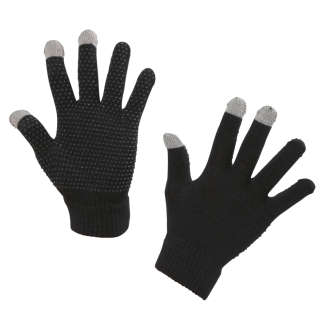 Gants d'équitation Magic Touch Noir - Confort et style pour tous !