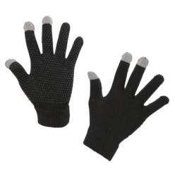 Gants d'équitation Magic Touch Noir - Confort et style pour tous !