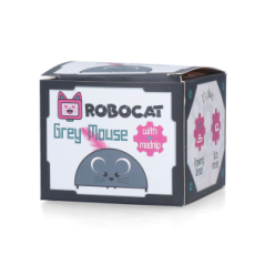 Robocat Souris Grise Élégante pour les Amoureux des Chats