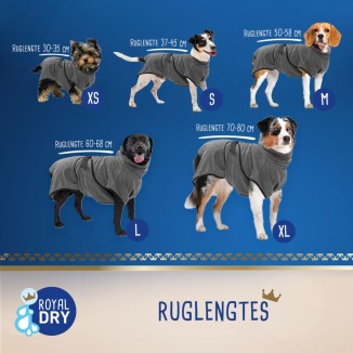 Peignoir Royal Dry pour Chiens - Confort et Absorption