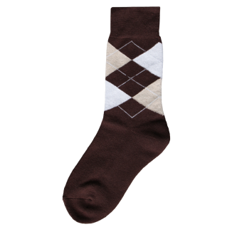 Chaussettes d'Équitation Marron/Beige/Blanc 43-46 | Professionnel