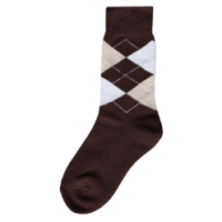Chaussettes d'Équitation Marron/Beige/Blanc 43-46 | Professionnel