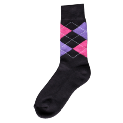 Chaussettes d'Équitation Gris/Rose/Violet 43-46 - Confort et Style pour les Cavaliers