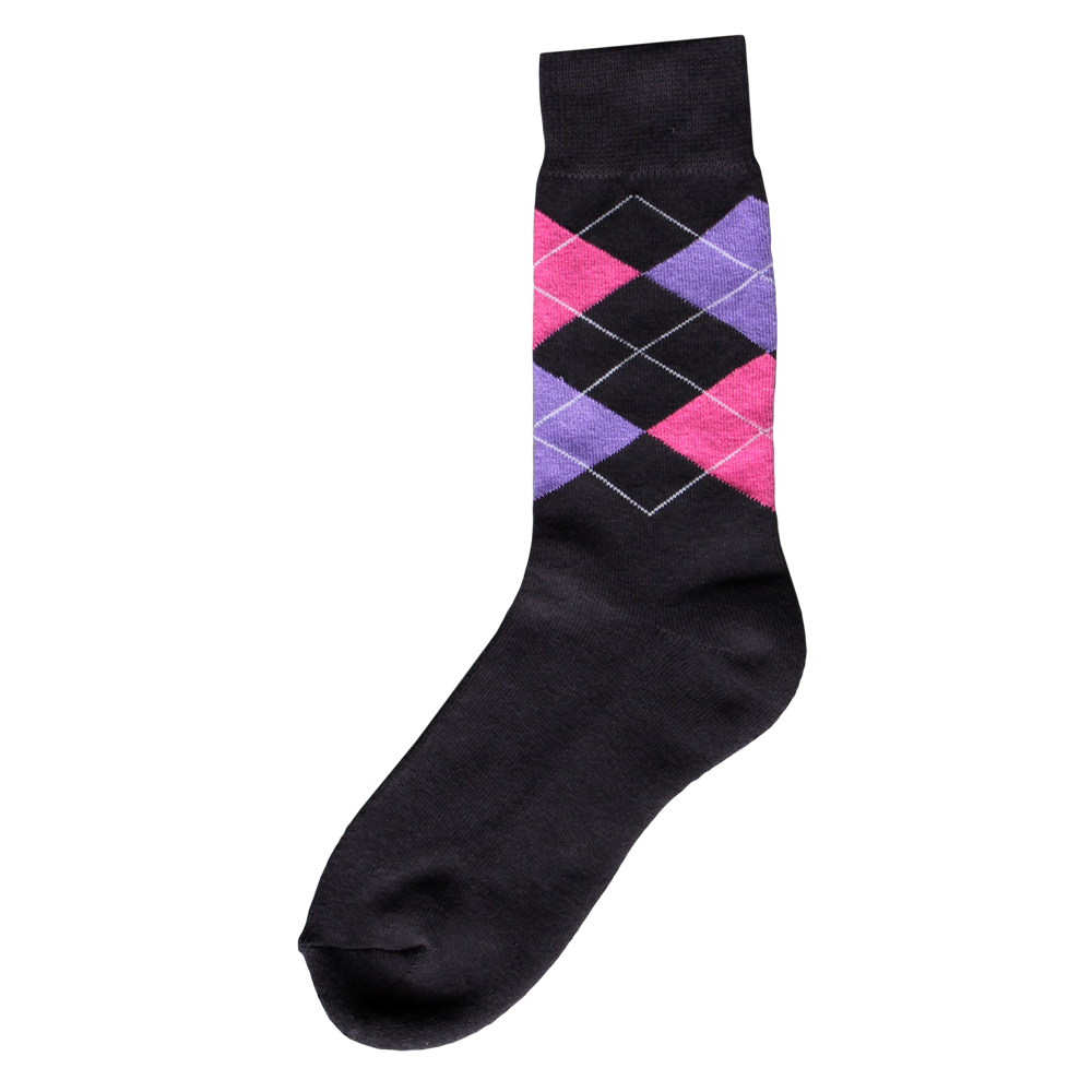 Chaussettes d'Équitation Gris/Rose/Violet 43-46 | Professionnel