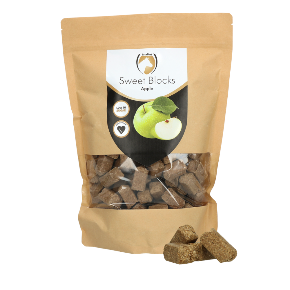 Excellent Blocs Sucrés pour Chevaux Pomme | Professionnel