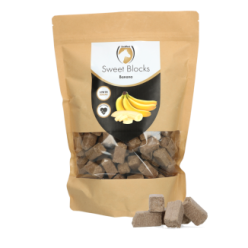 Délicieux Blocs Sucrés pour Chevaux - Banane 1 kg