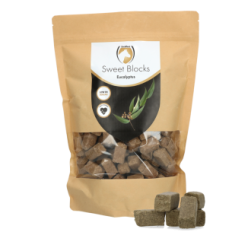 Délice éucalyptus pour chevaux: Excellent Blocs Sucrés 1 kg