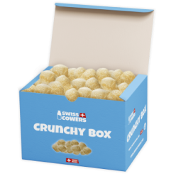 SwissCowers Cheese Crunchies Boîte 115g - Format Économique Fromage