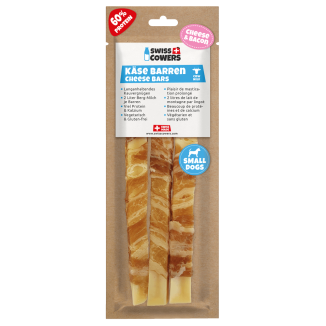 Délicieuses barres de fromage SwissCowers Bacon - 80g