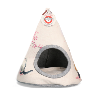 Tipi Cerisier en Fleurs Takara pour chats