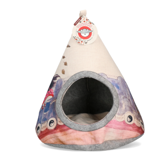 Découvrez le Tipi Yin Yang de Takara pour Chats!