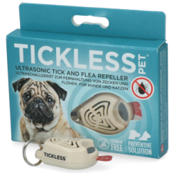 Protection naturelle contre les tiques pour animaux avec Tickless Pet.