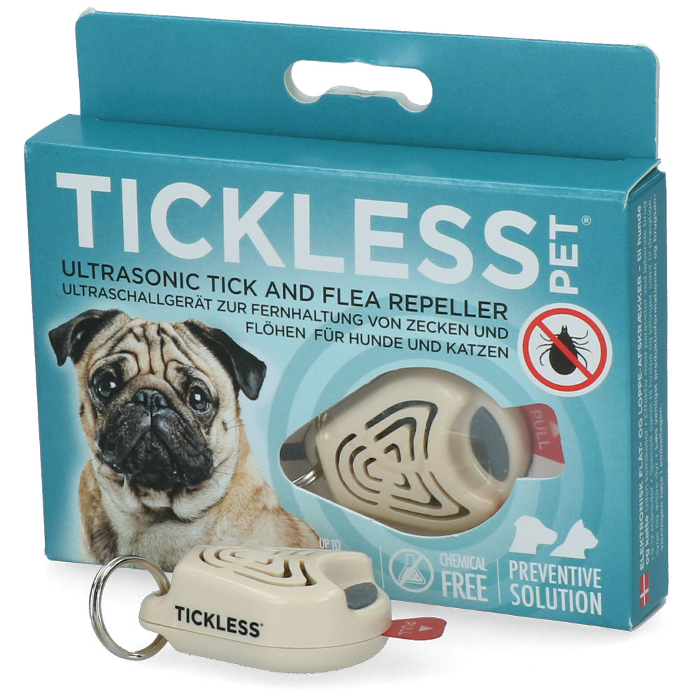 Protection naturelle contre les tiques pour animaux avec Tickless Pet.