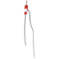 Pompe pour fût de 200 kg avec anneau rouge - Idéale pour l'écurie et le terrain