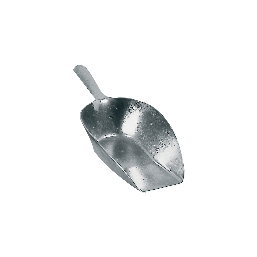 Cuillère à alimentation modèle demi-plat | Professionnel