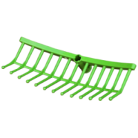 Fourchette d'alimentation en plastique vert 40x15x14 cm pour Écurie et Terrain