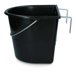 Mangeoire Portable Vplast 15L Noir - Pratique et Compact