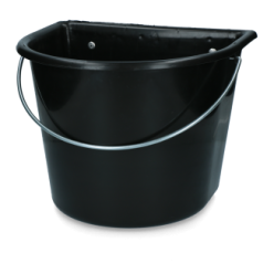 Mangeoire Portable Vplast 15L Noir - Pratique et Compact