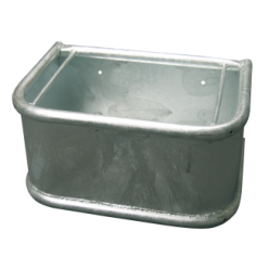 Mangeoire pour chevaux en acier galvanisé 45x34x24 | Professionnel