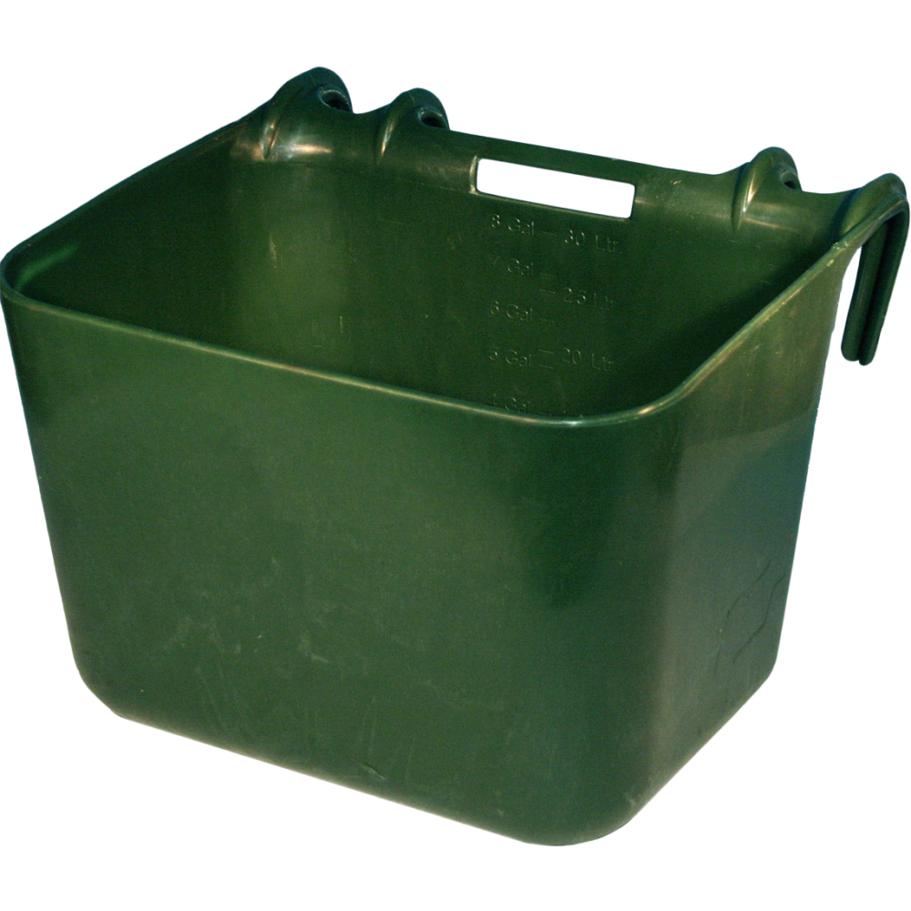 Mangeoire avec crochets en plastique 30 l plastiqu | Professionnel