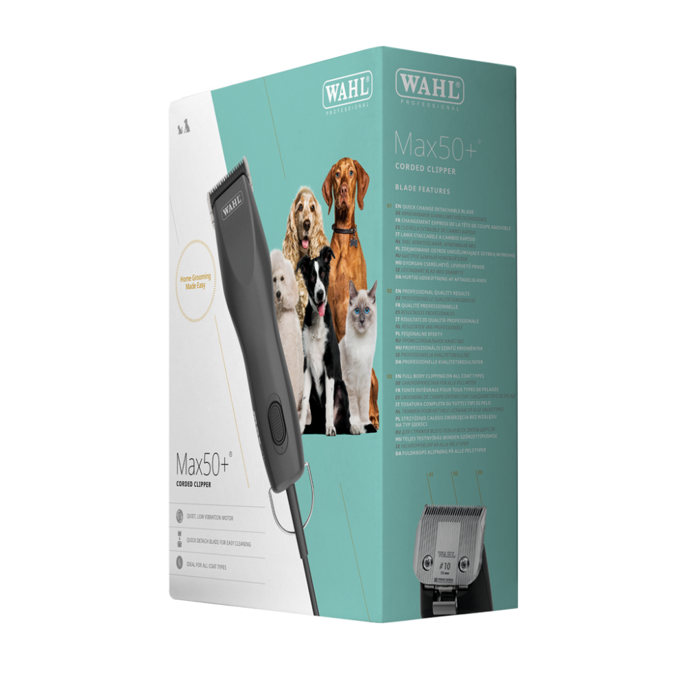 Tondeuse filaire Wahl Max50+ pour chiens