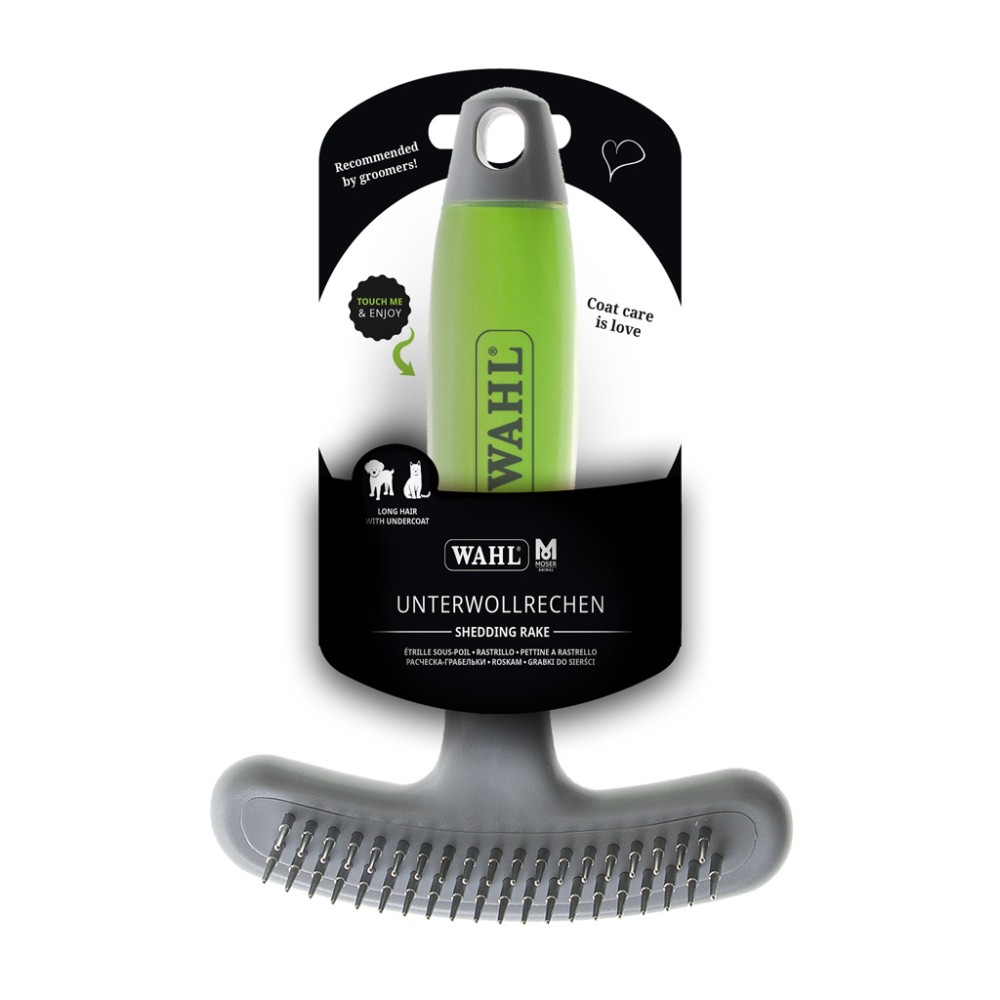 Wahl Shedding Rake Râteau Mue - Étrille Sous-Poil Efficace Chien