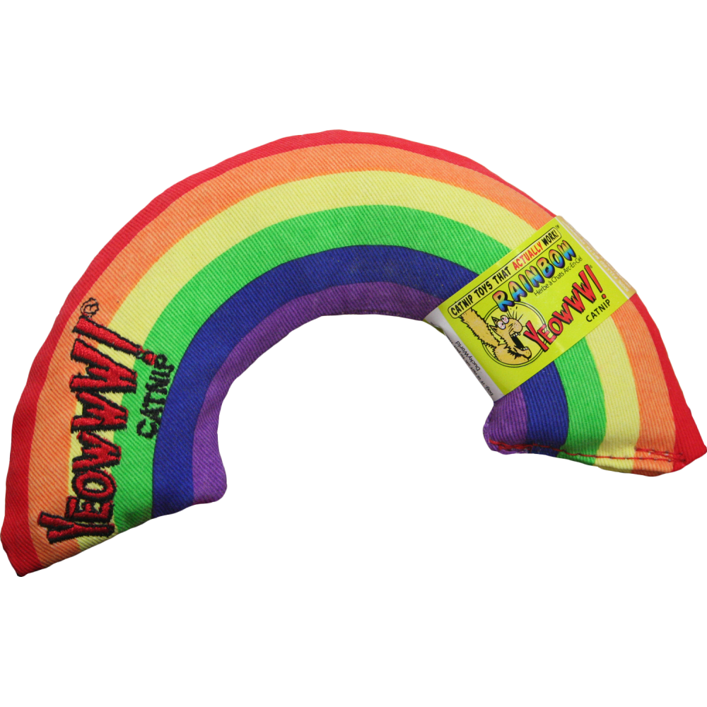 Arc-en-ciel Yeowww! pour chats - Jouet fabriqué aux États-Unis