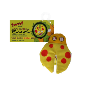 Yeowww! Dame Krinkle Bug - Jouet pour Chat de Qualité