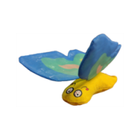 Jouet pour chat Yeowww! Papillon Bleu - Fabriqué aux US