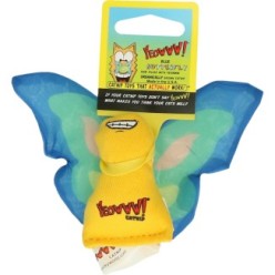Jouet pour chat Yeowww! Papillon Bleu - Fabriqué aux US