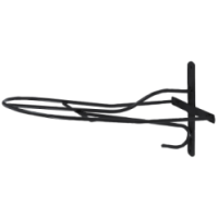 Le support de selle en métal noir | Professionnel