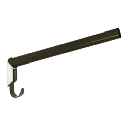 Sangle de selle ronde en métal noir de 44 cm | Professionnel