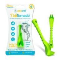 Zenpet Tick Tornado - Tire-Tique Rotation Facile Chien