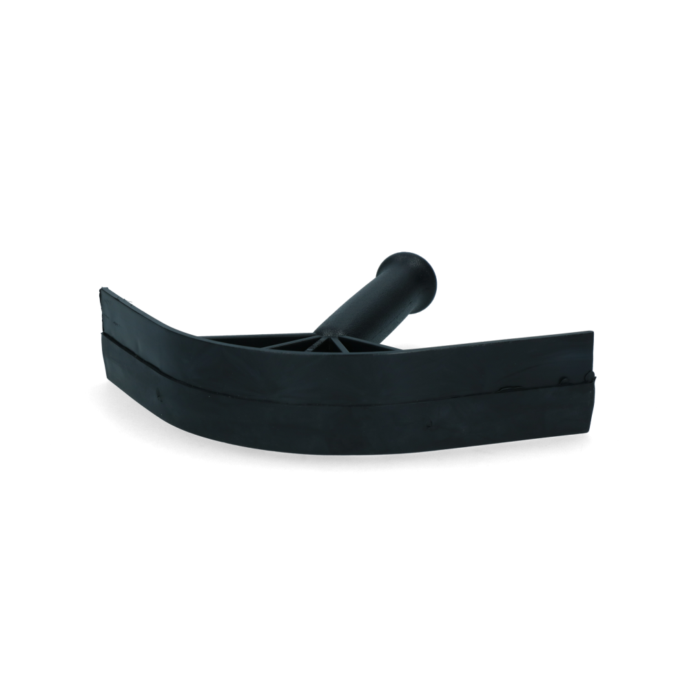 Raclette à Sueur à Une Main Noire Vplast - 18x23x4 cm