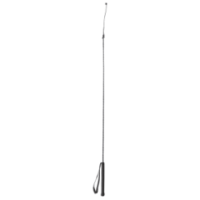 Fouet d'équitation en fibre 90cm noir - Prêt pour l'action !