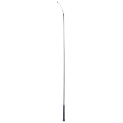 Fouet de dressage profi noir - Qualité professionnelle pour chevaux